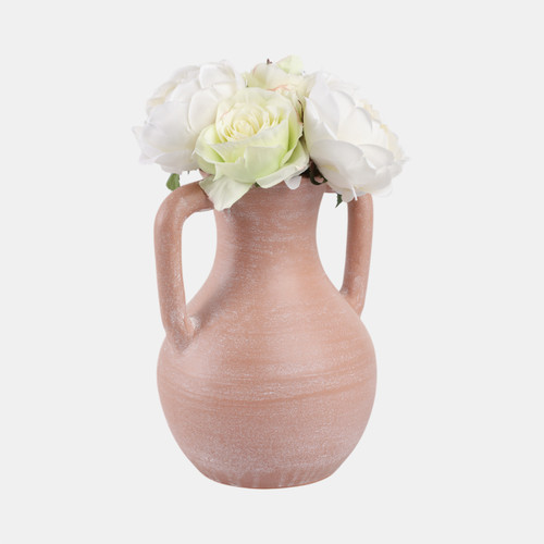 Sagebrook Home 11x9" Terracotta Jug Vase With Handles Light Natu Wishlist Create New