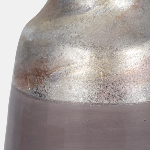 Sagebrook Home 12" 2-tone Glass Vase Grey Multi Wishlist Create New