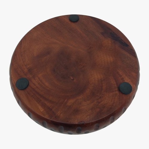 Sagebrook Home 12" 35 Oz Vanilla Hammered Wood Candle Brown Wishlist Create New