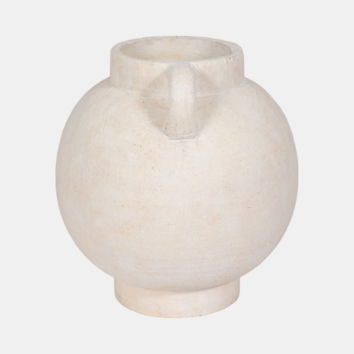 Sagebrook Home 12" Bulbous Jug With Handle White Wishlist Create New