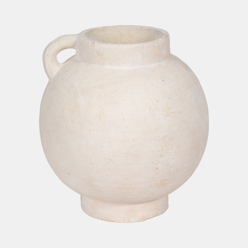 sagebrook home 12" Bulbous Jug With Handle White Wishlist Create New