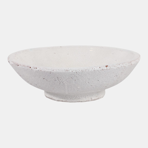 Sagebrook Home 12" Crackle Finish Bowl White Wishlist Create New