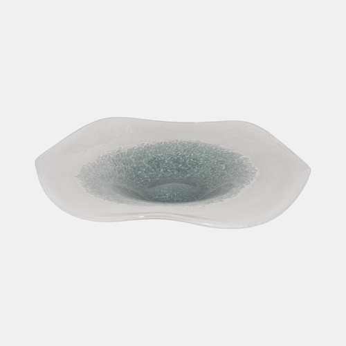 Sagebrook Home 12" Light Blue Waters Bowl Blue/white Wishlist Create New