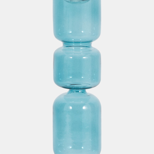 Sagebrook Home 12" Mixed Bubble Taper Candleholder Blue Wishlist Create New