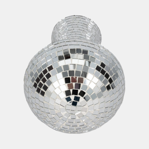 Sagebrook Home 12" Mosaic Mushroom Silver Wishlist Create New