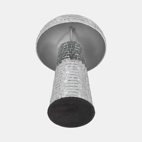 Sagebrook Home 12" Mosaic Mushroom Silver Wishlist Create New