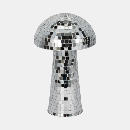 sagebrook home 12" Mosaic Mushroom Silver Wishlist Create New