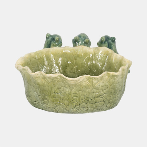 Sagebrook Home 12" Three Sitting Frogs Planter Green Wishlist Create New