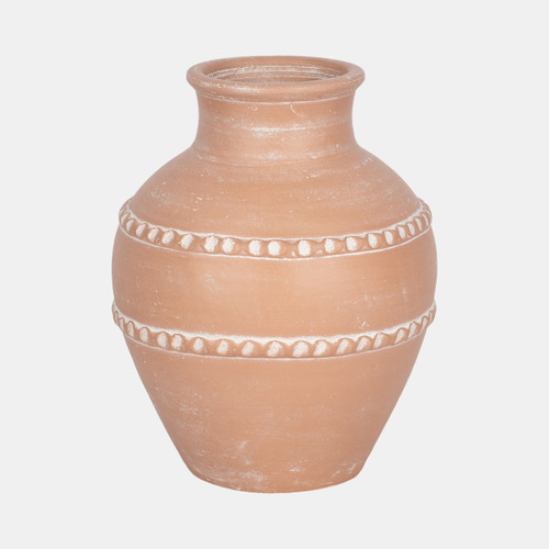 Sagebrook Home 12" Traditional Terracotta Vase Terracotta Wishlist Create New