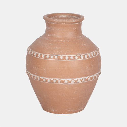 sagebrook home 12" Traditional Terracotta Vase Terracotta Wishlist Create New