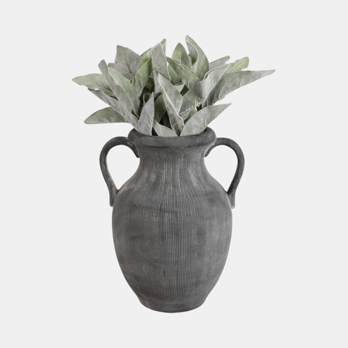 Sagebrook Home 12" Weathered Jug With Handles Black Wishlist Create New