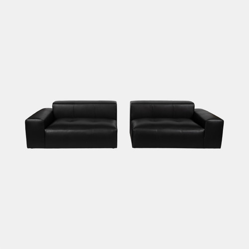 Sagebrook Home 121" Lounge Ii Sofa Black 2bx Wishlist Create New