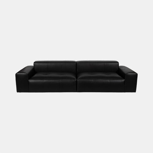sagebrook home 121" Lounge Ii Sofa Black 2bx Wishlist Create New