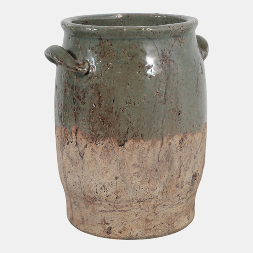 Sagebrook Home 12x10" 2-tone Vase Green/brown Wishlist Create New