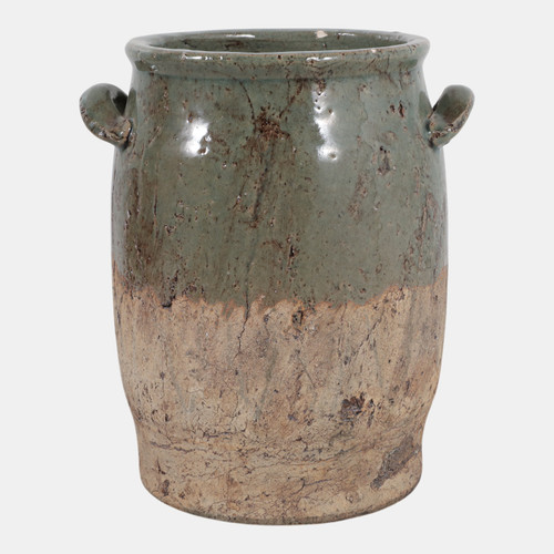 sagebrook home 12x10" 2-tone Vase Green/brown Wishlist Create New