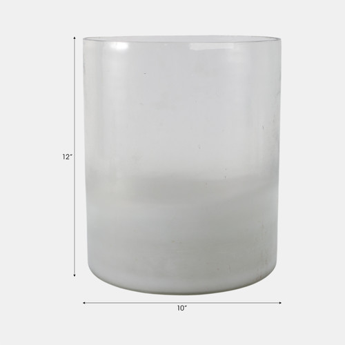 Sagebrook Home 12x10" Frosted Bottom Hurricane Clear Wishlist Create New