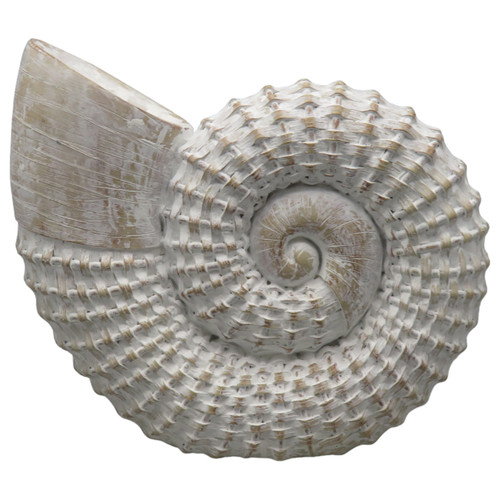 sagebrook home 12x11" Woven Shell Decor White Wishlist Create New