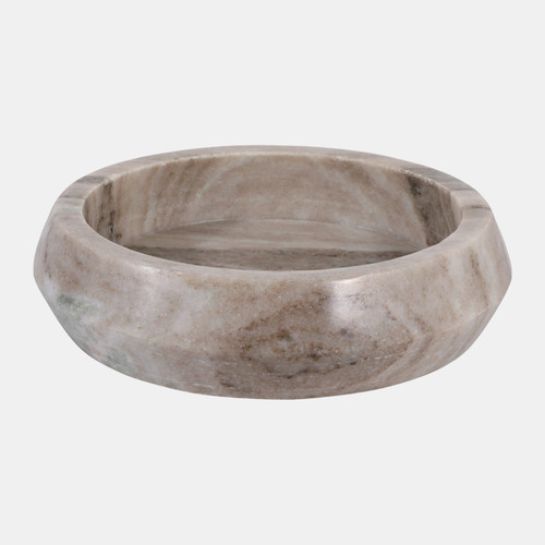 Sagebrook Home 12x3" Marble Bowl Beige Wishlist Create New