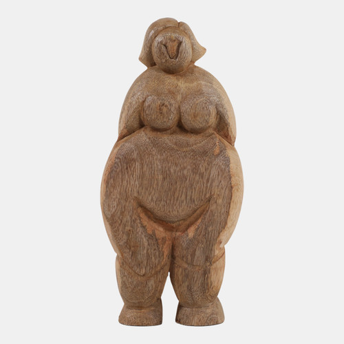 sagebrook home 12x6" Chubby Lady Standing Natural Wishlist Create New