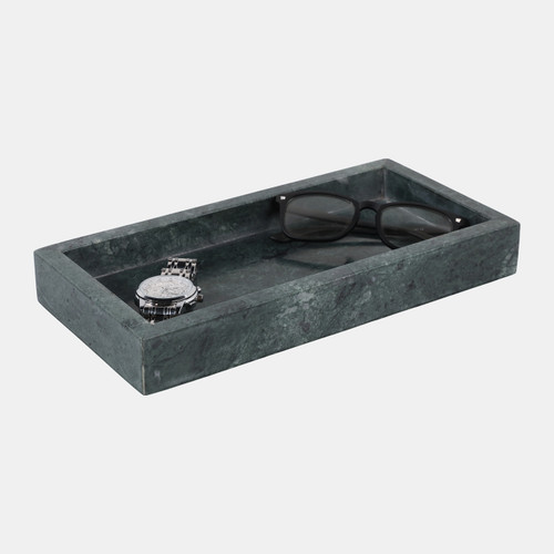 Sagebrook Home 12x6" Marble Tray Green Wishlist Create New