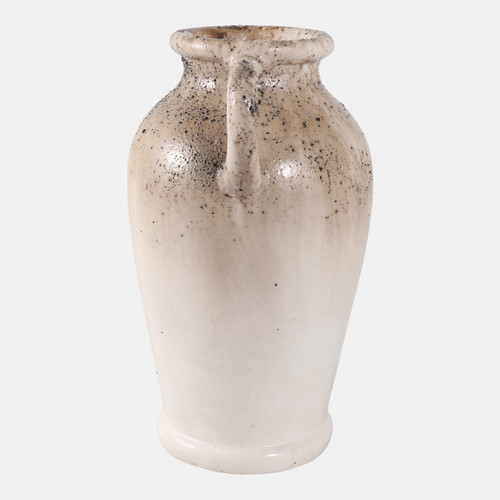 Sagebrook Home 12x7" Textured Terracotta 2-handle Vase Ivry/brwn Wishlist Create New