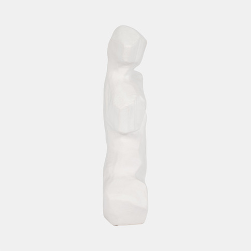 Sagebrook Home 13" Abstract Venetian Figurine White Wishlist Create New