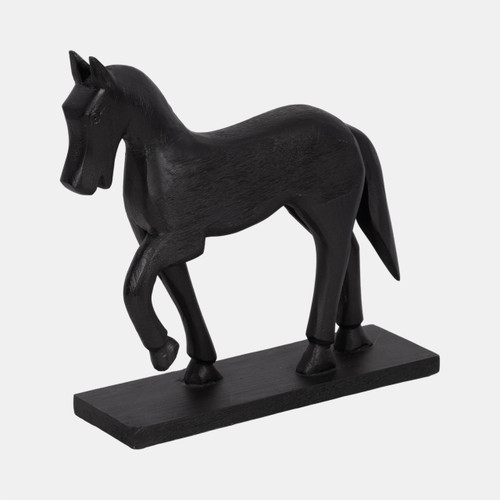 Sagebrook Home 13" Galloping Horse On Base Black Wishlist Create New
