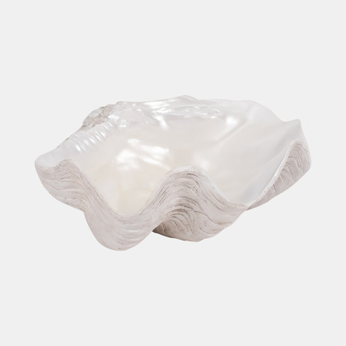 Sagebrook Home 13" Pearlized Shell Bowl Ivory Wishlist Create New