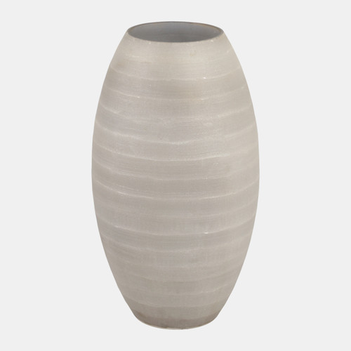 Sagebrook Home 13x7" Rustic Etched Glass Vase Grey Wishlist Create New