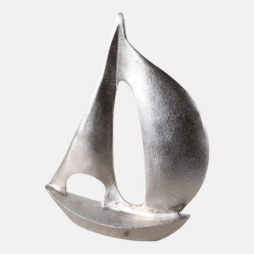 Sagebrook Home 13x9" Metal Sail Boat Silver Wishlist Create New