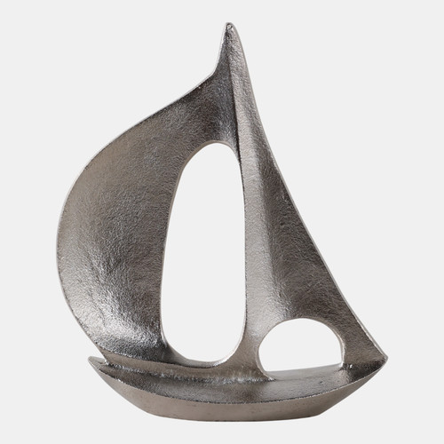 Sagebrook Home 13x9" Metal Sail Boat Silver Wishlist Create New