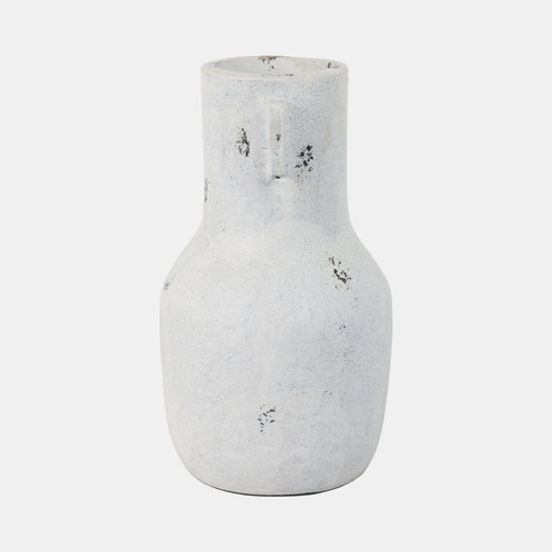 Sagebrook Home 14" Black Patch Modern Terracotta Vase Ivory/blk Wishlist Create New