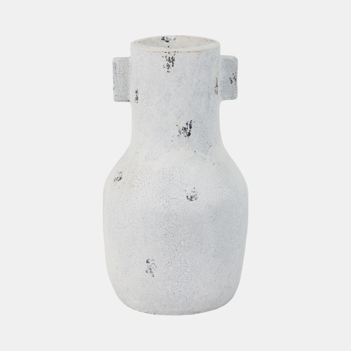 Sagebrook Home 14" Black Patch Modern Terracotta Vase Ivory/blk Wishlist Create New