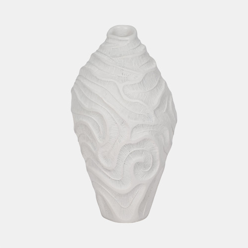 sagebrook home 14" Coastal Coral Vase White Wishlist Create New