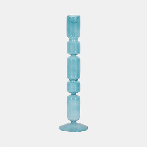 Sagebrook Home 14" Mixed Bubble Taper Candleholder Blue Wishlist Create New