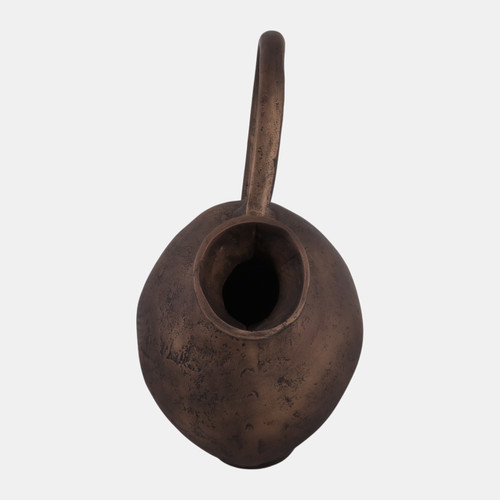 Sagebrook Home 14x12" Rustic Metal Jug Vase Bronze Wishlist Create New