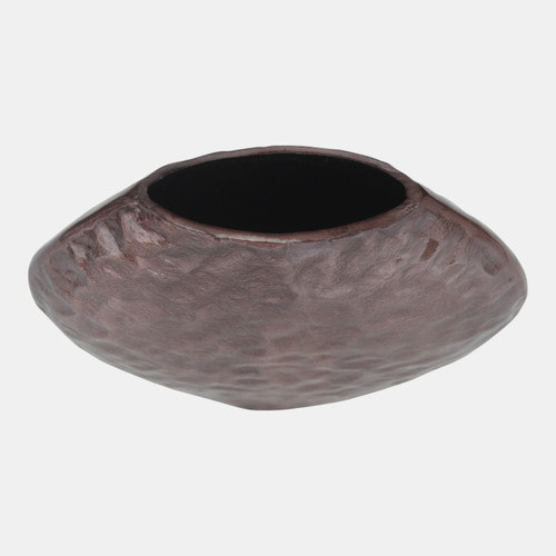 Sagebrook Home 14x14" Enamel Finish Metal Vase Brown Wishlist Create New