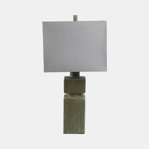 Sagebrook Home 14x29" Reactive Finish Table Lamp Green Wishlist Create New