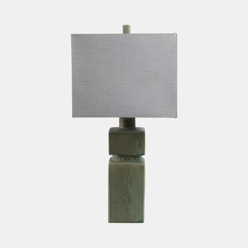 sagebrook home 14x29" Reactive Finish Table Lamp Green Wishlist Create New