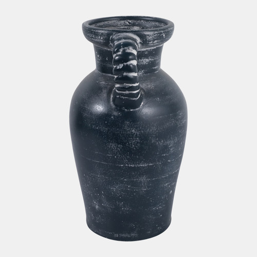 Sagebrook Home 14x9" Twisted Handle Terracotta Vase Blue Wishlist Create New