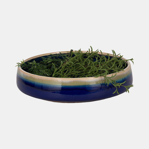 Sagebrook Home 15" Reactive Succulent Planter Bowl Blue/white Wishlist Create New