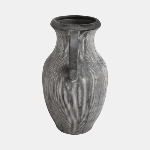 Sagebrook Home 15" Weathered Jug With Handles Black Wishlist Create New