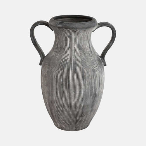 sagebrook home 15" Weathered Jug With Handles Black Wishlist Create New