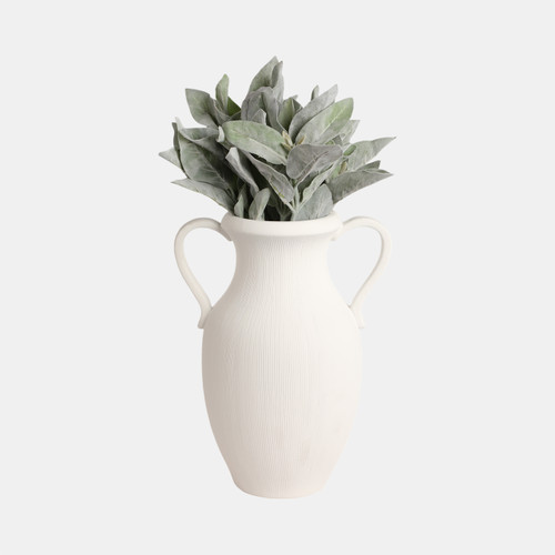 Sagebrook Home 15" Weathered Jug With Handles White Wishlist Create New