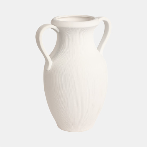 Sagebrook Home 15" Weathered Jug With Handles White Wishlist Create New