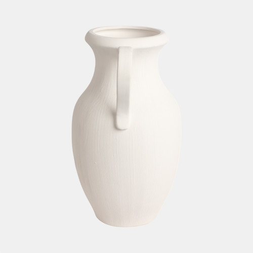 Sagebrook Home 15" Weathered Jug With Handles White Wishlist Create New