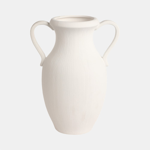 sagebrook home 15" Weathered Jug With Handles White Wishlist Create New