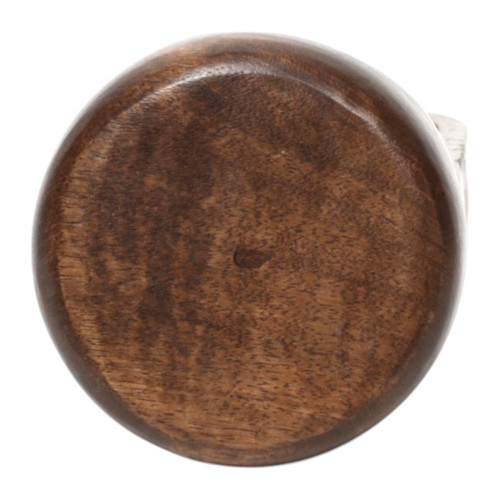 Sagebrook Home 15x6" Modern Hurricane Lantern Walnut/clear Wishlist Create New