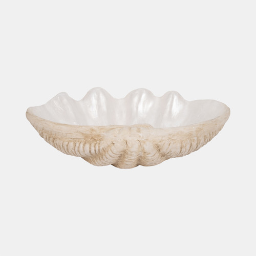 Sagebrook Home 16" Pearlized Shell Bowl Ivory Wishlist Create New