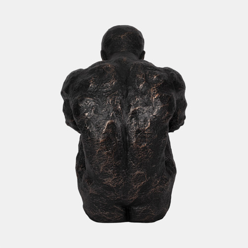 Sagebrook Home 16" Sitting Man Bronze Wishlist Create New